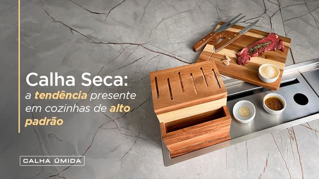 Cover Image for Por que incluir Calha Seca no seu projeto: Cultivo de temperos em casa e utensílios sempre à mão