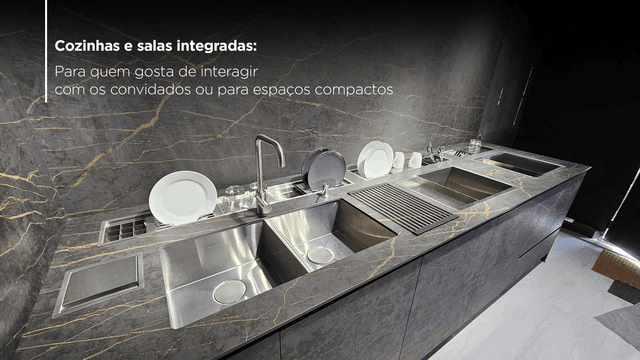 Cover Image for Como Integrar Cozinhas e Salas: Criando ambientes convidativos e práticos
