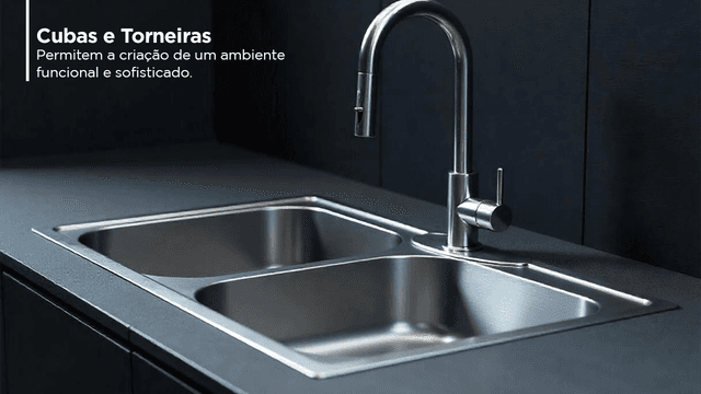 Cover Image for A Dupla Perfeita: Como Harmonizar Torneira e Cuba no Design da Cozinha