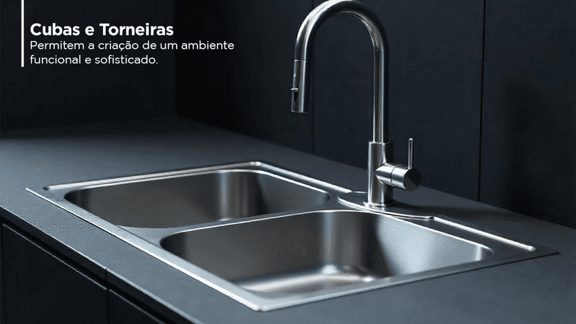 Cover Image for A Dupla Perfeita: Como Harmonizar Torneira e Cuba no Design da Cozinha